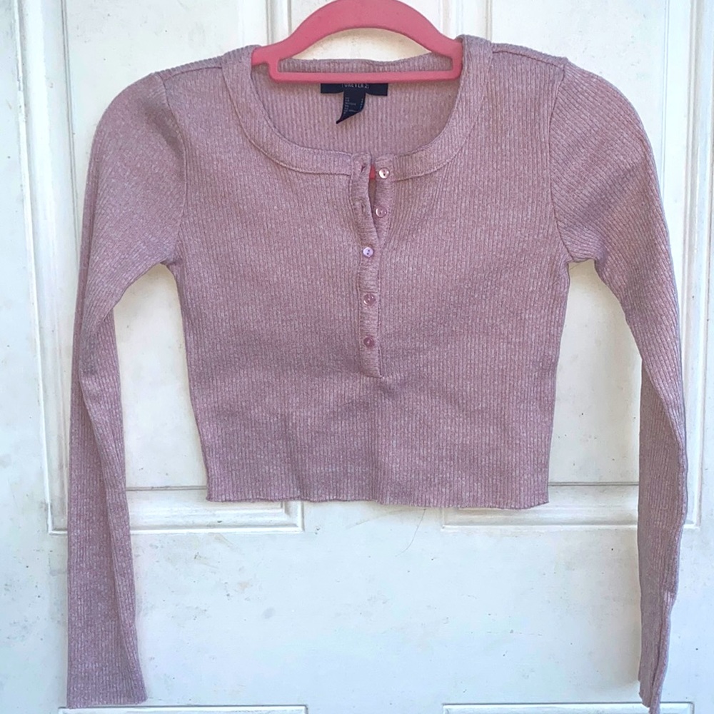 Pink top forever 21 size Small